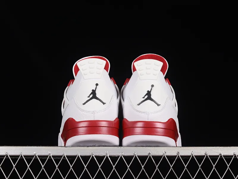 All categories Air Jordan Jordan series basketball shoes Air Jordan 4 Pure original Air Jordan 4 Motorsport AJ4 Joe 4 racing white and red 308497-106